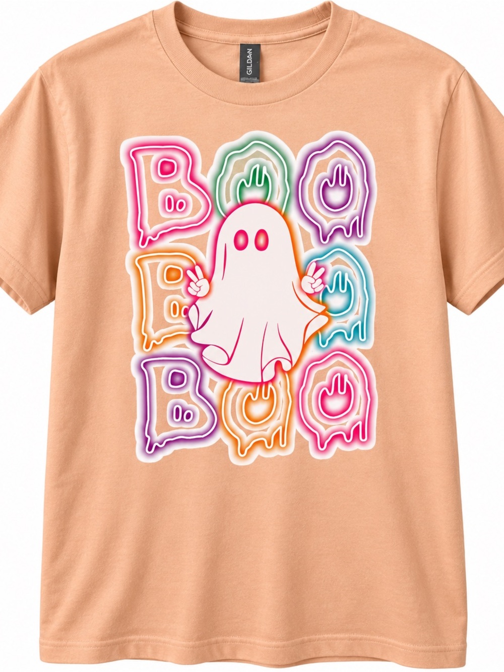 Adult XL NWOT Boo Ghost Graphic Tee
